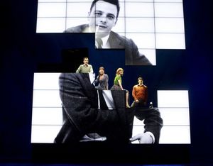 Euan Mortn, Leslie Kritzer, Erin Mackey, Matthew Scott Photo